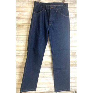 Rustler Mens Regular Fit Straight Leg heavyweight Jeans 100% Cotton Blue Size 36
